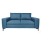 thumbnail image 1 of Love Seat Kama 1 Azul - Kessa Muebles, 1 of 4