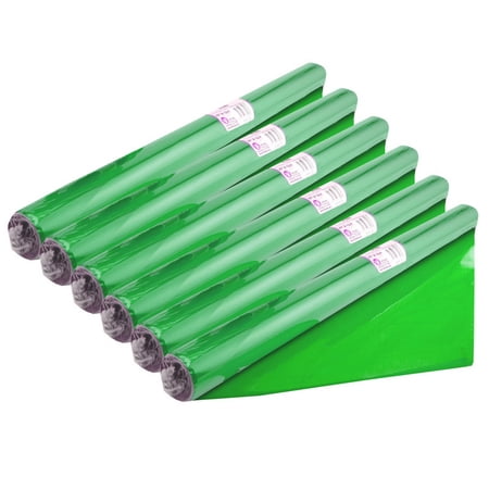 Hygloss Cello-Wrap Roll Green 20 x 12.5 6 Rolls (HYG71503-6)