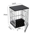 thumbnail image 4 of Phone Lock Box Jail Prison Stand Holders Portable for Mobile Phone Addiction Gray, 4 of 8
