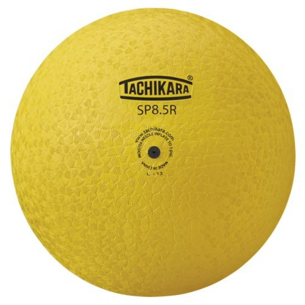 Tachikara 10" Rubber Playground Ball, Yellow