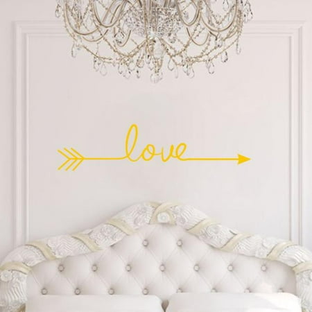 Huppin S Love Arrow Living Room Bedroom Wall Sticker Mural Art Decal This On Opens A Dialog That Displays Additional Images For Product With The Option To Zoom In Or Out