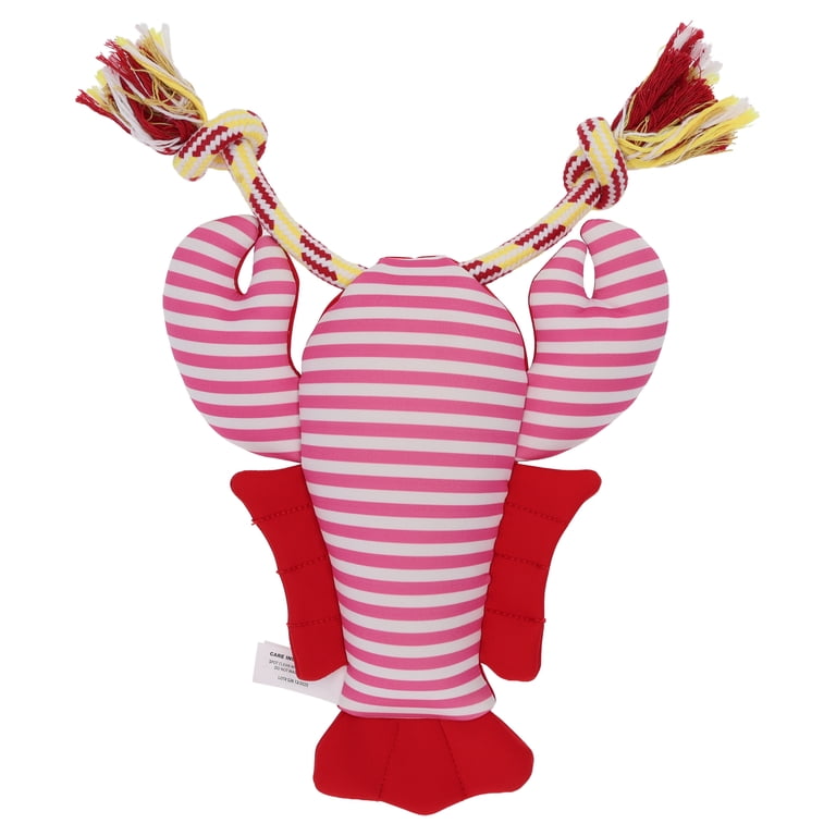 Vibrant Life Summer Floating Red Lobster Dog Toy photo 3
