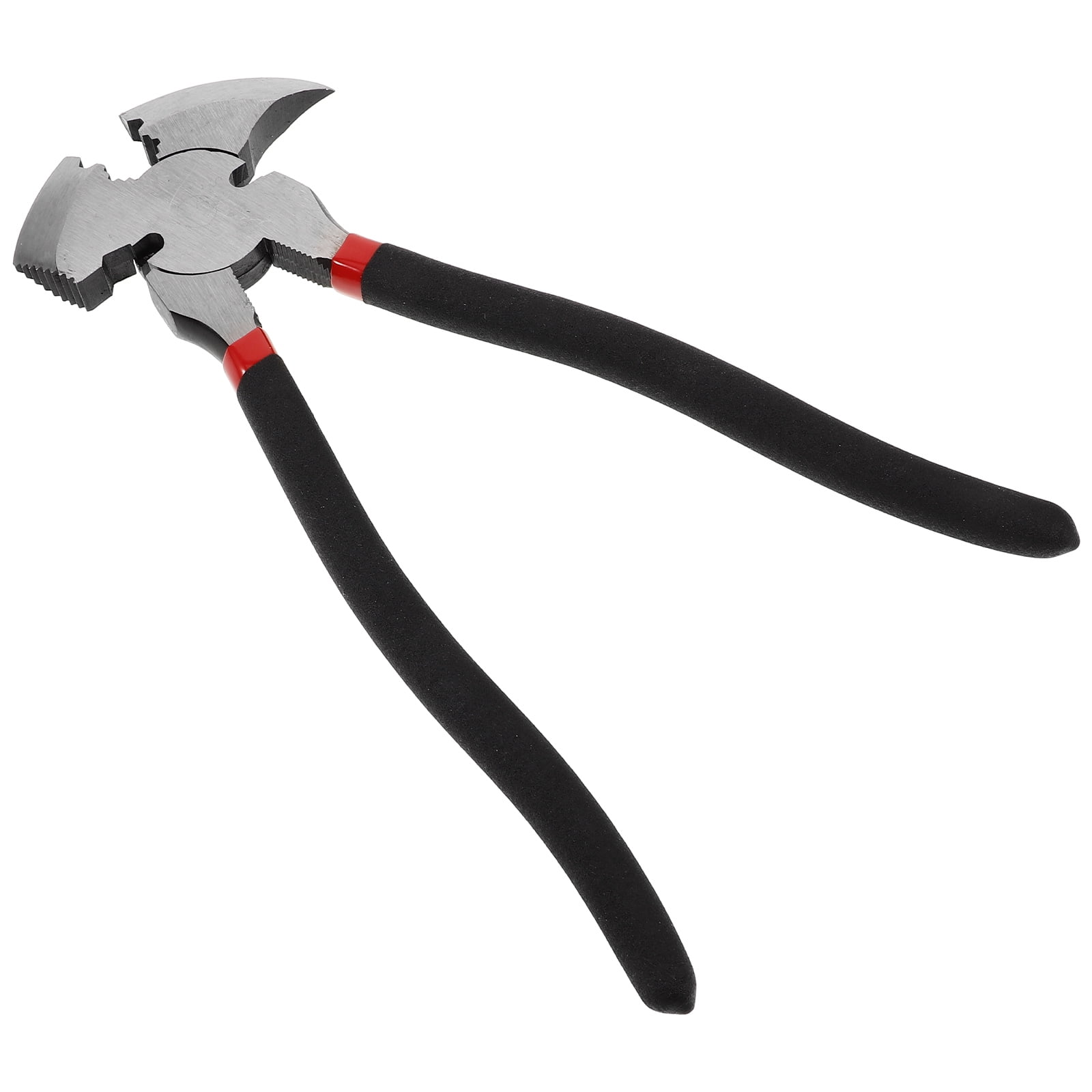 Hemoton Multi-Function Fence Pliers with Wire Cutter - Fencing Tool for Wire Cutting, Installation, and Repair