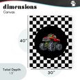 thumbnail image 4 of Stupell Industries Contemporary Monster Truck Dude Canvas Art, 30 x 40, by Kim Allen, 4 of 8