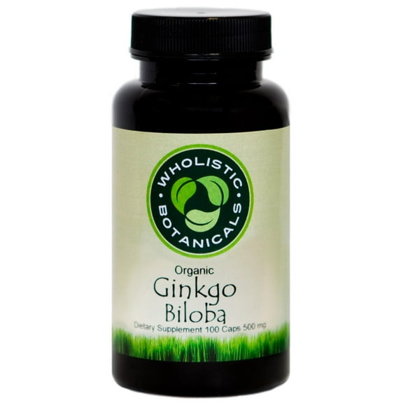 Wholistic Botanicals Ginkgo Biloba Capsule 100 ct.