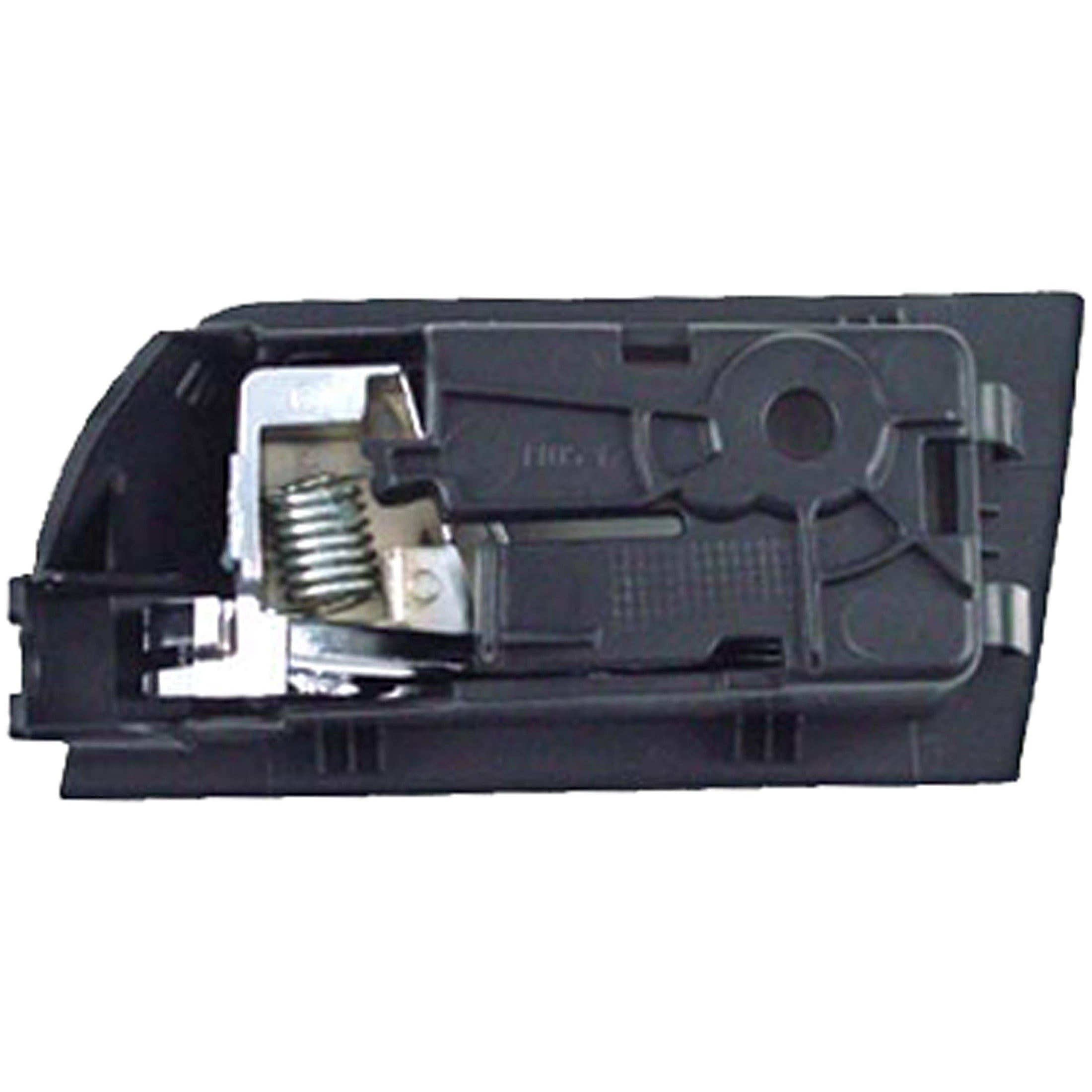 Dorman 81781 Rear Passenger Side Interior Door Handle for Specific Ford Models, Chrome Lever; Black Housing
