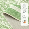 thumbnail image 5 of Wellber Abstract Area Rug Soft Rugs Non-Slip Washable Floor Carpet for Bedroom Living Room Kitchen Home Decor,6'x9',Green, 5 of 6