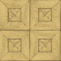 Chesapeake Avery Wheat Wood Wallpaper