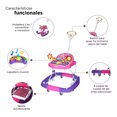 thumbnail image 3 of Andadera Mecedora D´Bebe Sushine Rosa/Morado, 3 of 4
