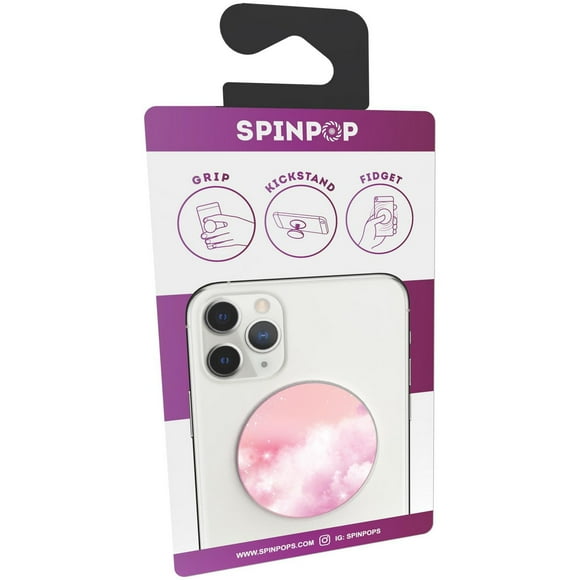 Spinpop Classic Grip - Flower & Gold -TRQ, SP Phone Grip