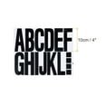thumbnail image 2 of Uxcell Letters Numbers Kit, Self-Adhesive Alphabet Stickers Larger Number Sticker Decal for Mailbox Arts Crafts DIY Outdoor Sign Black, 2 of 7