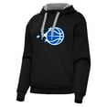 thumbnail image 2 of Women's Antigua Black Orlando Magic New Logo Victory Pullover Hoodie, 2 of 3