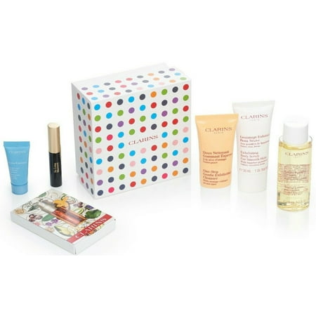 Clarins 7PC Skincare Gift Set with Clarins Box- $65 VALUE!