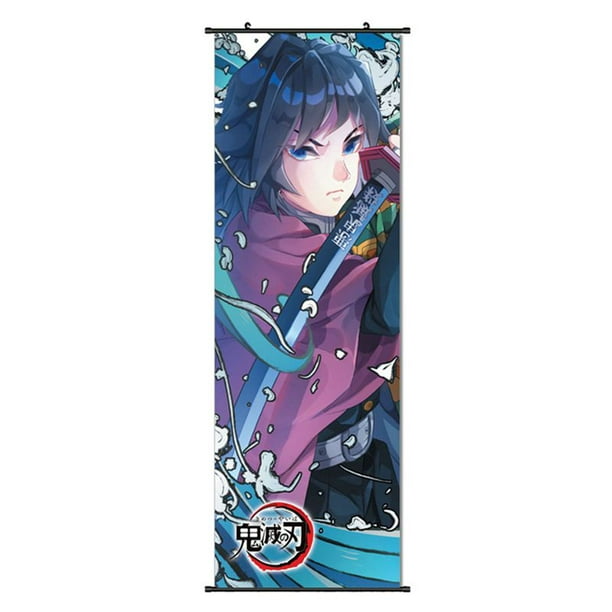 Shiyao Demon Slayer Anime Characters Hanging Pictures Delicate Cloth Material Decorative Pictures For Bedroom Living Room Studio Style 03 Walmart Com Walmart Com