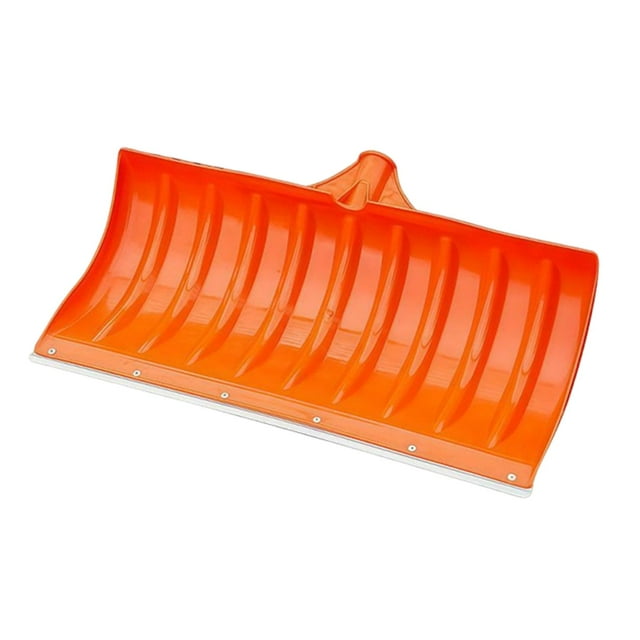 Terraxo Snow Spade Head Replacement Snow Removal Scoop Multipurpose Clearing Tool Portable Grain Storage Winter PP Head Suitable for Driveway Home Garden Hous with Steel Strip