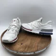 thumbnail image 2 of New Balance Mens 574 Sport Running Shoes White Leather MS574AWL Size 8.5, 2 of 6