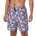 thumbnail image 1 of Fotbe Skull Men’s Swim Trunks Quick Dry Swim Shorts Board Shorts with Mesh Lining-XX-Large, 1 of 6