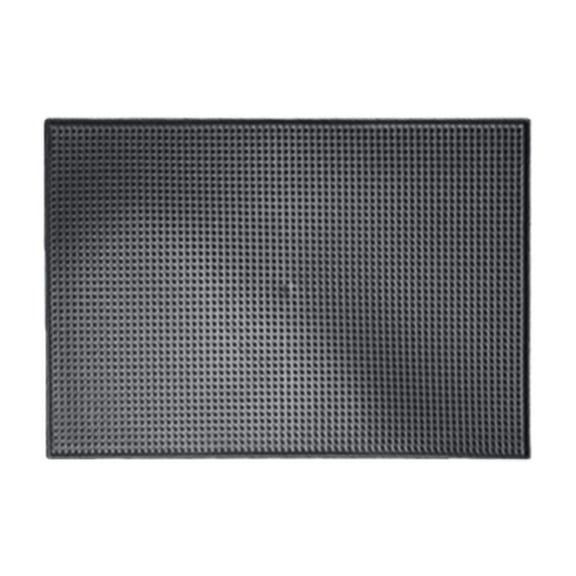 Service Mats, 12" X 18", Black, 1 Count