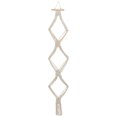 thumbnail image 2 of Rack de almacenamiento de sombrero de sombrero MacRame para el soporte de la pared del gorro de vaquero tejido a mano organizador de sombrero colgante, 2 of 6
