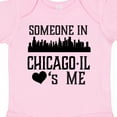 thumbnail image 4 of Inktastic Chicago Illinois Someone Loves Me Skyline Boys or Girls Baby Bodysuit, 4 of 5