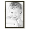 thumbnail image 2 of ArtToFrames 24" x 34" Black Panel With Silver Lip Picture Frame, 24x34 inch Multi Wood Poster Frame (WOM-5093), 2 of 7