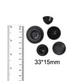 thumbnail image 4 of Accesorios de Cocina de Muñecas en Miniatura Sunnimix plato de cocina de casa de muñecas 8 Uds. Negro, 4 of 8