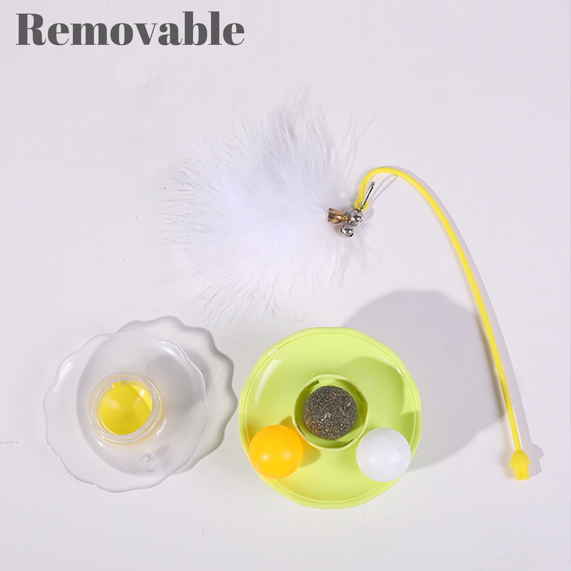 Cat Toys Cat Play Stick Kitten Toy Set Indoor Cat Interactive Tumbler Cat Feather Toy Pet Supplies Birthday Gift