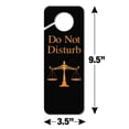 thumbnail image 6 of Scales Of Justice Legal Lawyer Plastic Door Knob Hanger Sign, 6 of 6