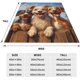 thumbnail image 3 of Manta polar con diseño de cachorro para sofá cama de 127 x 101 cm, ideal para niñas, mujeres, hombres y niños. Manta de peluche súper suave y cálida para amantes de los perros, ideal como regalo de, 3 of 6