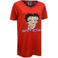 thumbnail image 2 of Apparel Connection LLC Womens Betty Boop Classic Red Nightshirt (Medium), 2 of 2