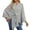 Grey, variant on Shawl Wraps for Women for Women Elegant Soft Open Front Poncho Sweater Spring Fall Winter Scarfs