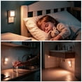 thumbnail image 4 of DAYBETTER LED Night Lights Plug into Wall 2 Pack, 0.5W Plug in Night Light with Auto Dusk to Dawn Sensor, Soft Warm White Nightlights for Bedroom, Kids Room, Kitchen, Stairway, Hallway, 4 of 8