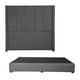 thumbnail image 1 of Box Base Cama + Cabecera King Size Nizza Gris, 1 of 7