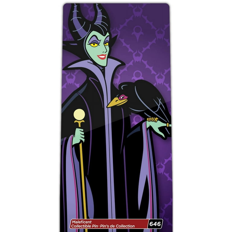 DEC Maleficent pin マレフィセント　ピンバッジ Amazon.com: FiGPiN Disney Villains Maleficent (#756