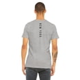 thumbnail image 3 of Daxton Adult Unisex Tshirt Brooklyn Script with New York Vertical on the Back, Hgray Black, L, 3 of 3