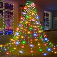 thumbnail image 1 of Cascading LED Christmas Tree Lights, 8 Modes Firefly String Lights, Indoor & Outdoor Decoration, 80in, 1 of 5