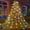 Color, variant on 2025 Cascading Twinkle Lights for Christmas Tree, 8 Modes 100-600 Christmas Led Firefly Twinkle String Lights