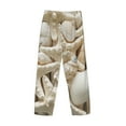 thumbnail image 3 of Lsque Starfish and Sea Shells Print Men's Pajama Pants, Lounge Pant - Comfortable Home Wear,Elastic Waistband, Stylish Design-Medium, 3 of 9