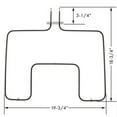 thumbnail image 3 of Range Oven Bake Lower Unit Heating Element For Frigidaire FES300WCDH FES300WCDI FES300WCWD FES300WCWG FES300WCWH FES300WCWI FES300WCWJ FES353CCD2 FES353CCDB FES353CCDC FES353CCDD FES353CCDG FES353CCW, 3 of 5