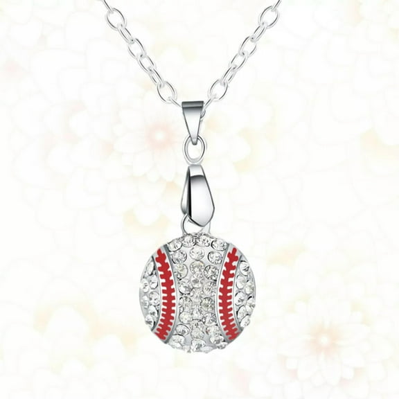 HOOUN Sports Fan Necklace Baseball Chain Necklaces