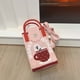 thumbnail image 4 of Adornos navideños, adornos navideños, bolso de hombro de punto para Nochebuena, mini bolso para teléfono móvil, bolso de regalo de dulces de gran capacidad, bolso cruzado, bolso de punto., 4 of 6