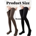 thumbnail image 5 of Extra Long Socks Thigh High Cotton Socks Extra Long Knee Boot Stockings for Women, 5 of 5