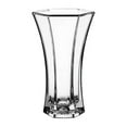 thumbnail image 3 of (3 pack) Libbey Clear Glass 9" Paneled Rose Floral Vase, 3 of 3