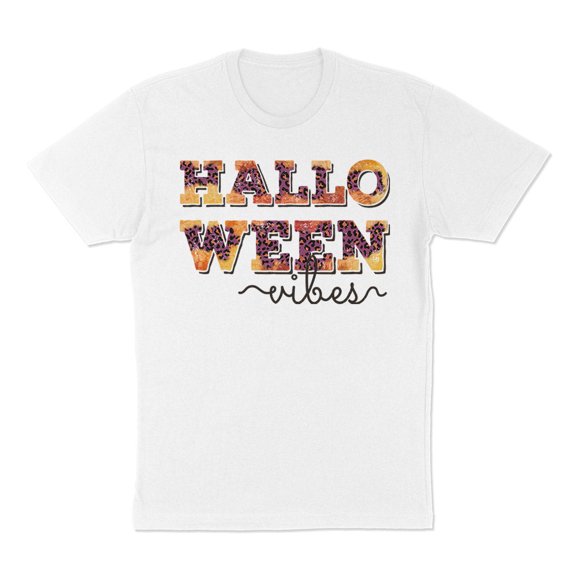 Halloween Vibes Shirt Unisex Large White