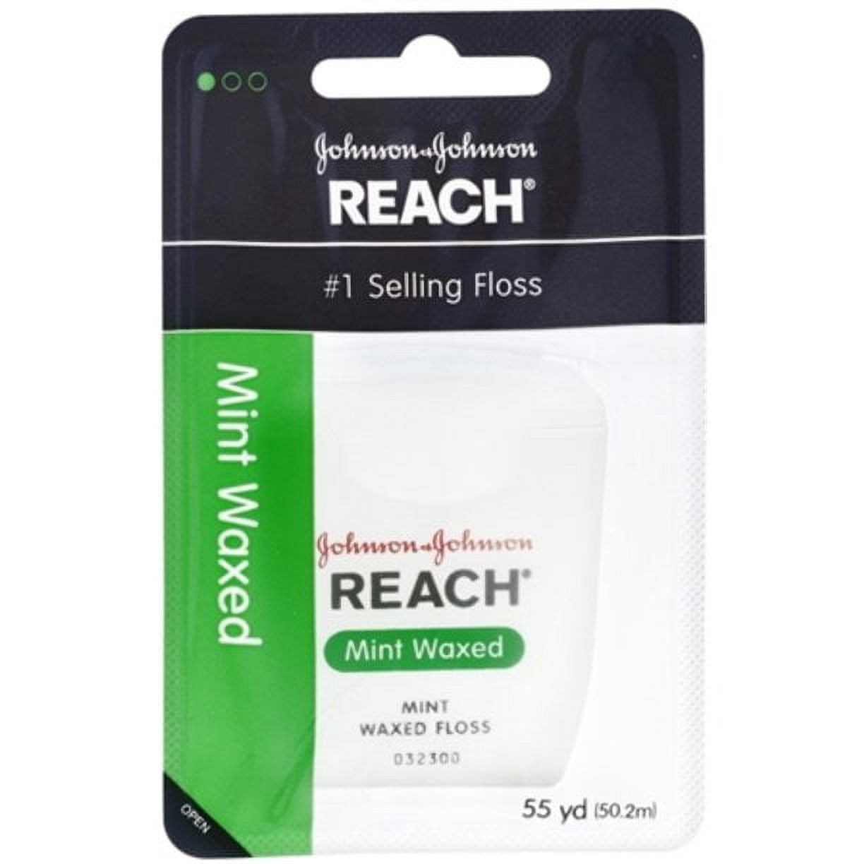 Johnson And Johnson Reach Mint Waxed Dental Floss - 55 Yards, 6