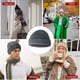 thumbnail image 5 of Gorro de lana Qarigey sin borde gris oscuro AP009365-15B, 5 of 6