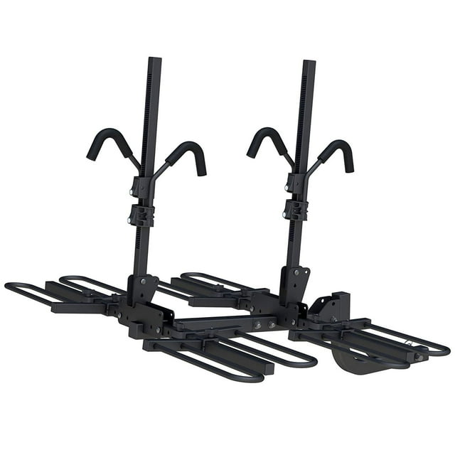CURT 18087 Tray Style Hitch Mounted Secure Locking Cradle Bike Rack