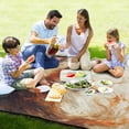 thumbnail image 4 of Wobogo Extra Large Camping Blanket 78×78in Waterproof Foldable Picnic Mat for Beach Grass Lawn Park Accessories Cool Orange Fox, 4 of 6
