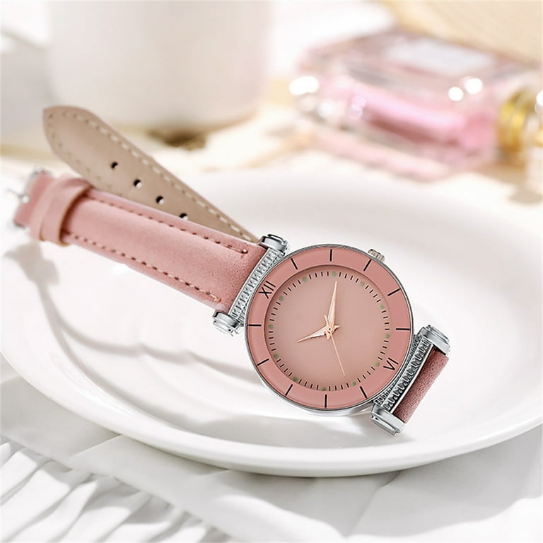 Ladies large top dial wrist watches