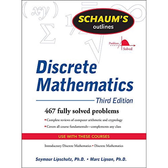 Pre-Owned Schaum's Outline of Discrete Mathematics, Revised Third Edition (Schaum's Outlines)